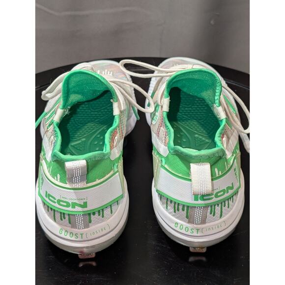 Adidas Baseball Cleats Mens 7 Metal Multicolor Icon 7 Boost Dripped Out Softball